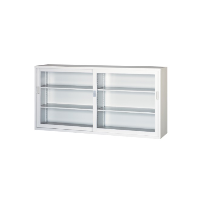 【新品】ALPS 引違い書庫 306G-AW W1760×D400×H880 ALPSホワイト