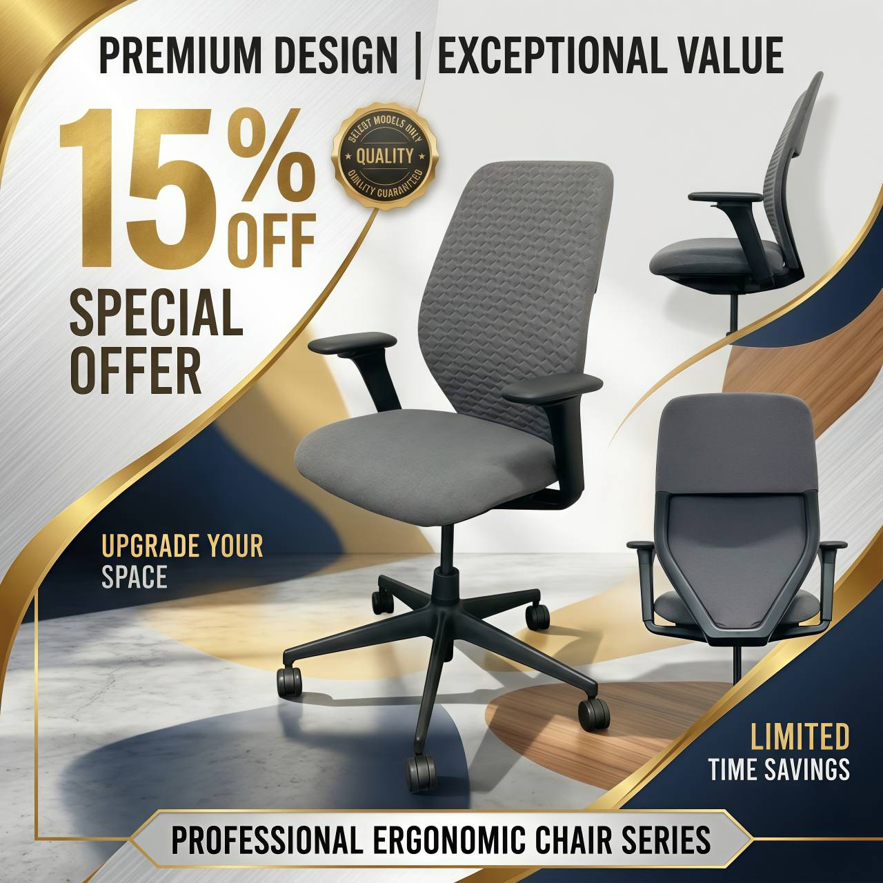 ヴィトラ ACX Soft シリーズ オフィスチェア[高さ調節付アームレスト]  背座：ストーングレー/フレーム：ディープブラック 2025年製 中古 ※SALE品