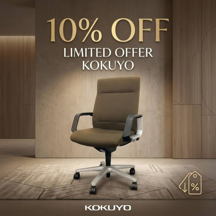 コクヨ 320シリーズ マネージメントチェア CR-G321 サークル肘付き ハイバック ダークブラウン 2022年製 中古 ※SALE品