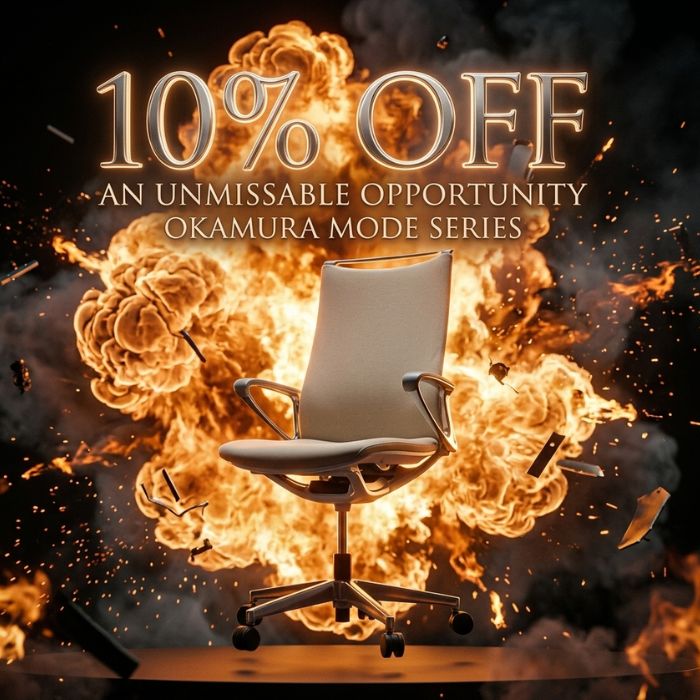 オカムラ モードチェアシリーズ オフィスシーティング[デザインアーム] CA87BZ FXW2 ハイバック ベージュ 2019年製 中古 ※SALE品