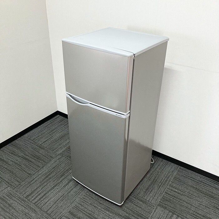 SHARP 冷凍冷蔵庫 SJ-H13E-S寸法：W480×D520×H1160 容積：128L 