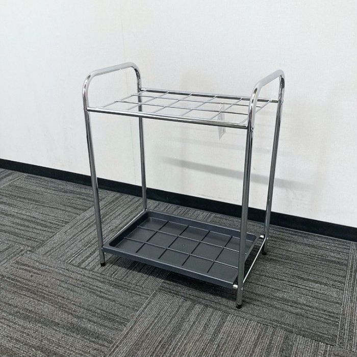 【新品】不二貿易 15人用傘立て W475×D285×H620 ※お客様組み立て品