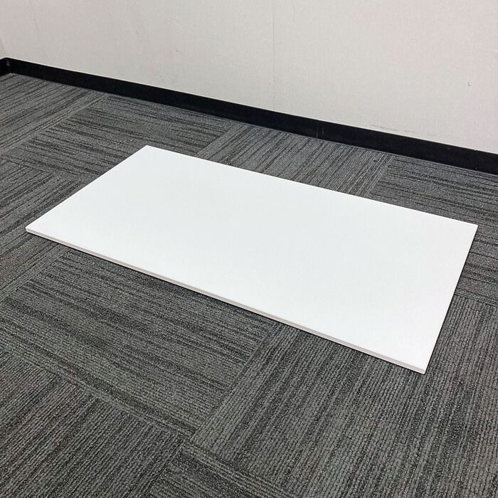 オカムラ レクトラインシリーズ 天板 4B11AZ MG18 W900×D450×H15 ホワイト 2016年製 中古