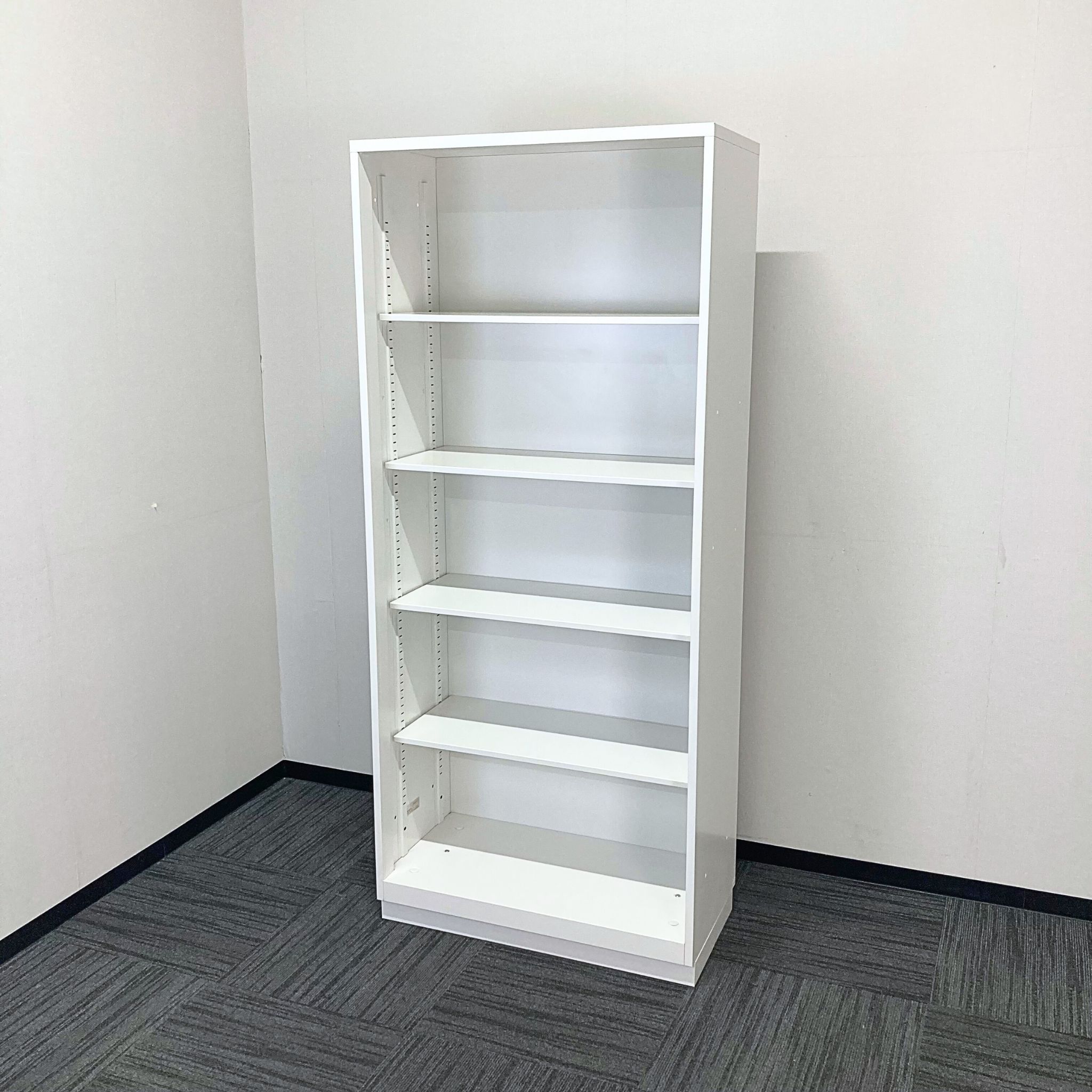 コクヨ オープン書庫 AS-K8178 W800×D400×H1840 ホワイト 2017年製 中古