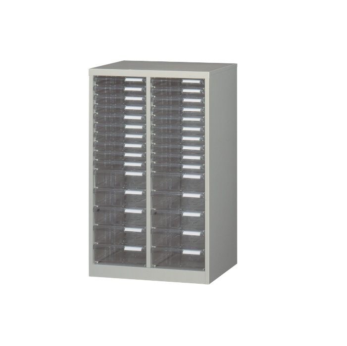 【新品】アルプススチール レターケース[A4判縦2列浅型10段深型5段]  A-215 W539×D400×H880 ニューグレー