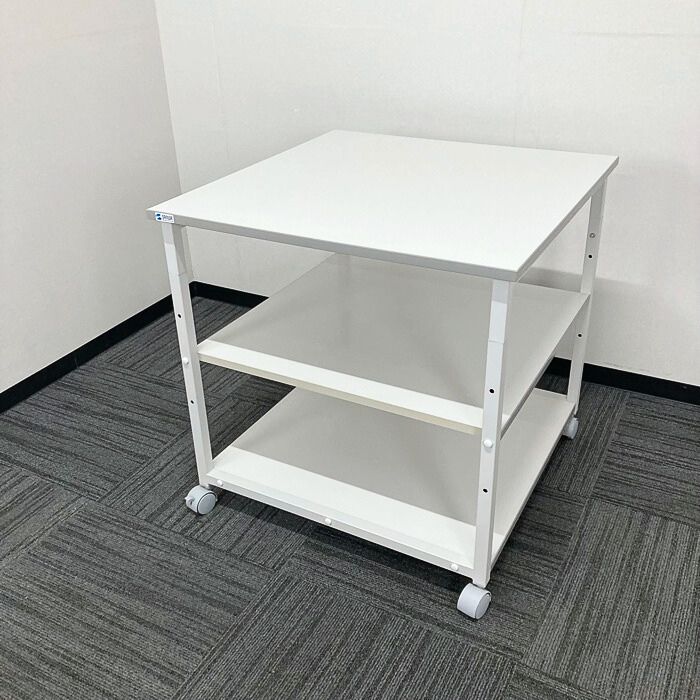 サンワサプライ レーザープリンタスタンド LPS-T04N W700×D700×H700 ライトグレー 中古